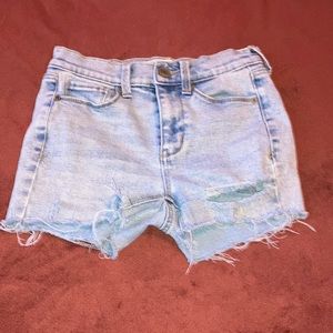 Jean shorts size 1